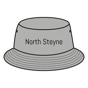 NORTH STEYNE Bucket Hat with Custom Northern Beaches Logo Design Printify