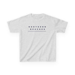 Northern Beaches Kids Heavy Cotton Tee with custom logo design 
