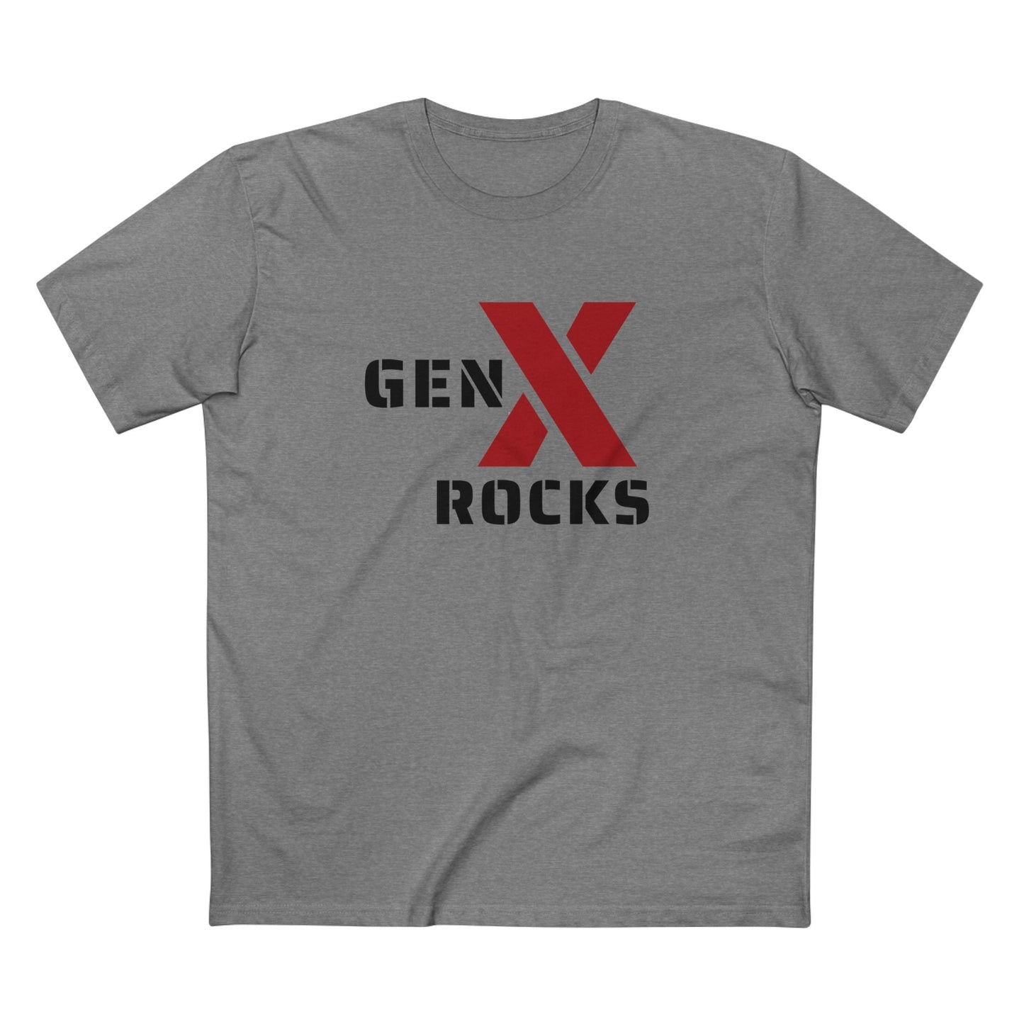 Gen X Rocks Graphic Tee - Nostalgic Gen X T-Shirt, Vintage Style Tee, Gift for Generation X, Casual Wear, Retro Shirt 