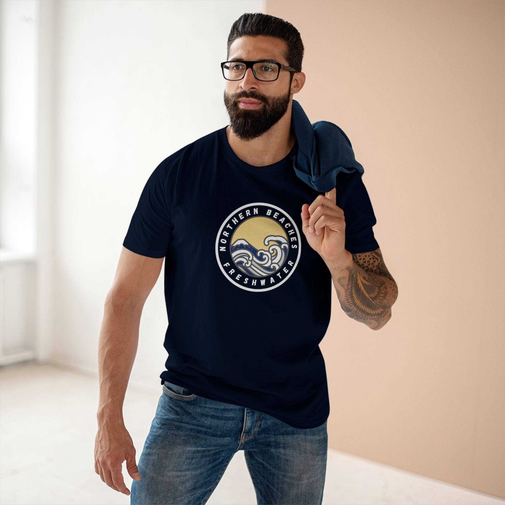 Freshwater Northern Beaches Sydney Australia custom logo T-Shirt Printify