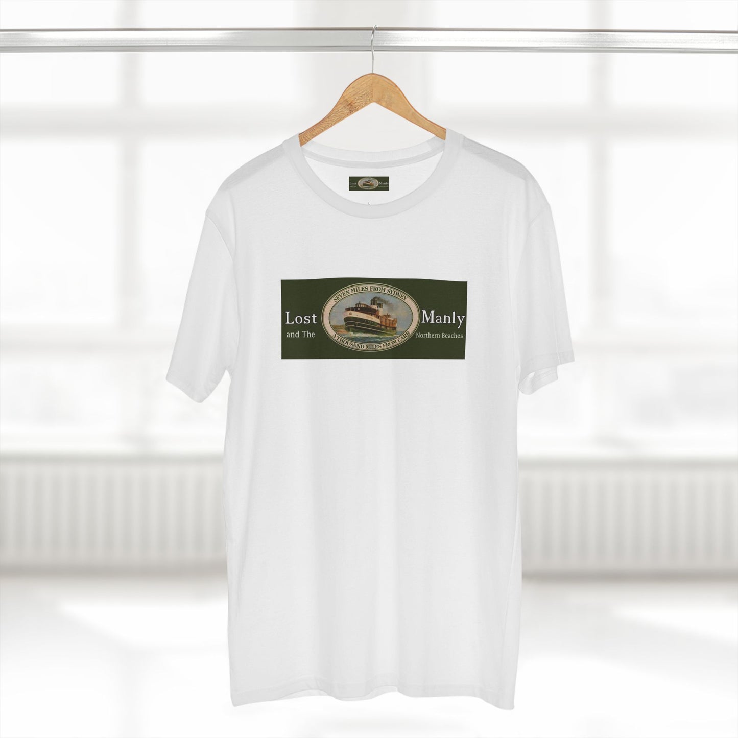 Lost Manly T-Shirt Original Lost Manly Trademark Custom Logo Limited Edition - Lost Manly Shop