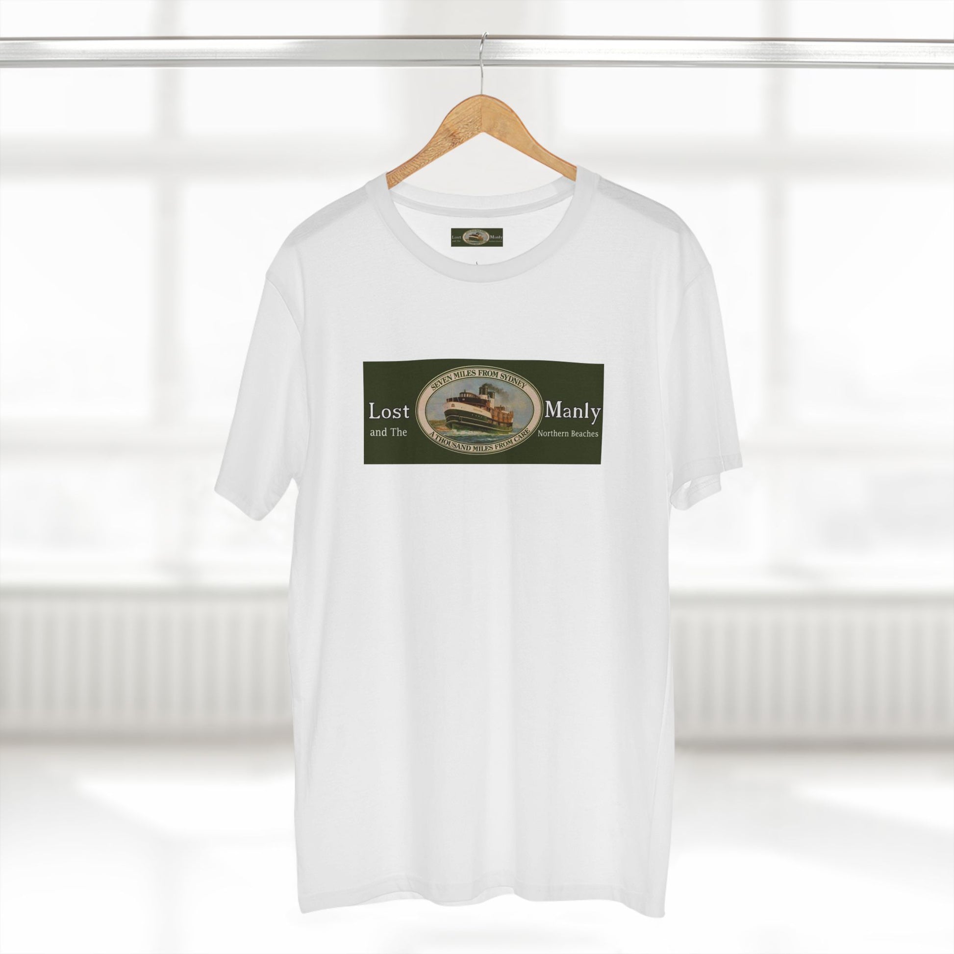 Lost Manly T-Shirt Original Lost Manly Trademark Custom Logo Limited Edition - Lost Manly Shop