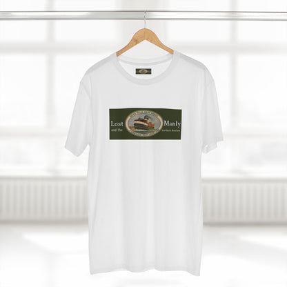 Lost Manly T-Shirt Original Lost Manly Trademark Custom Logo Limited Edition - Lost Manly Shop