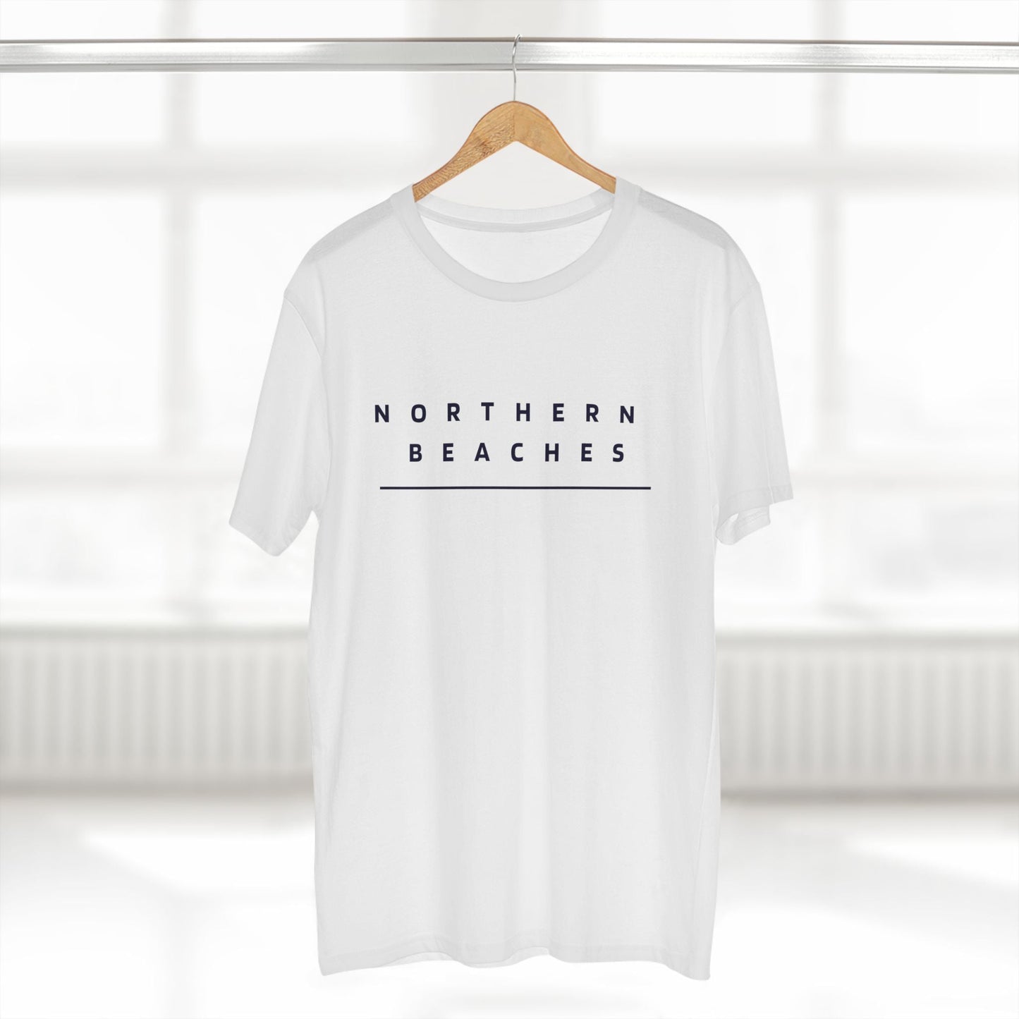 Northern Beaches custom Logo front/back Design Adult T-Shirt 