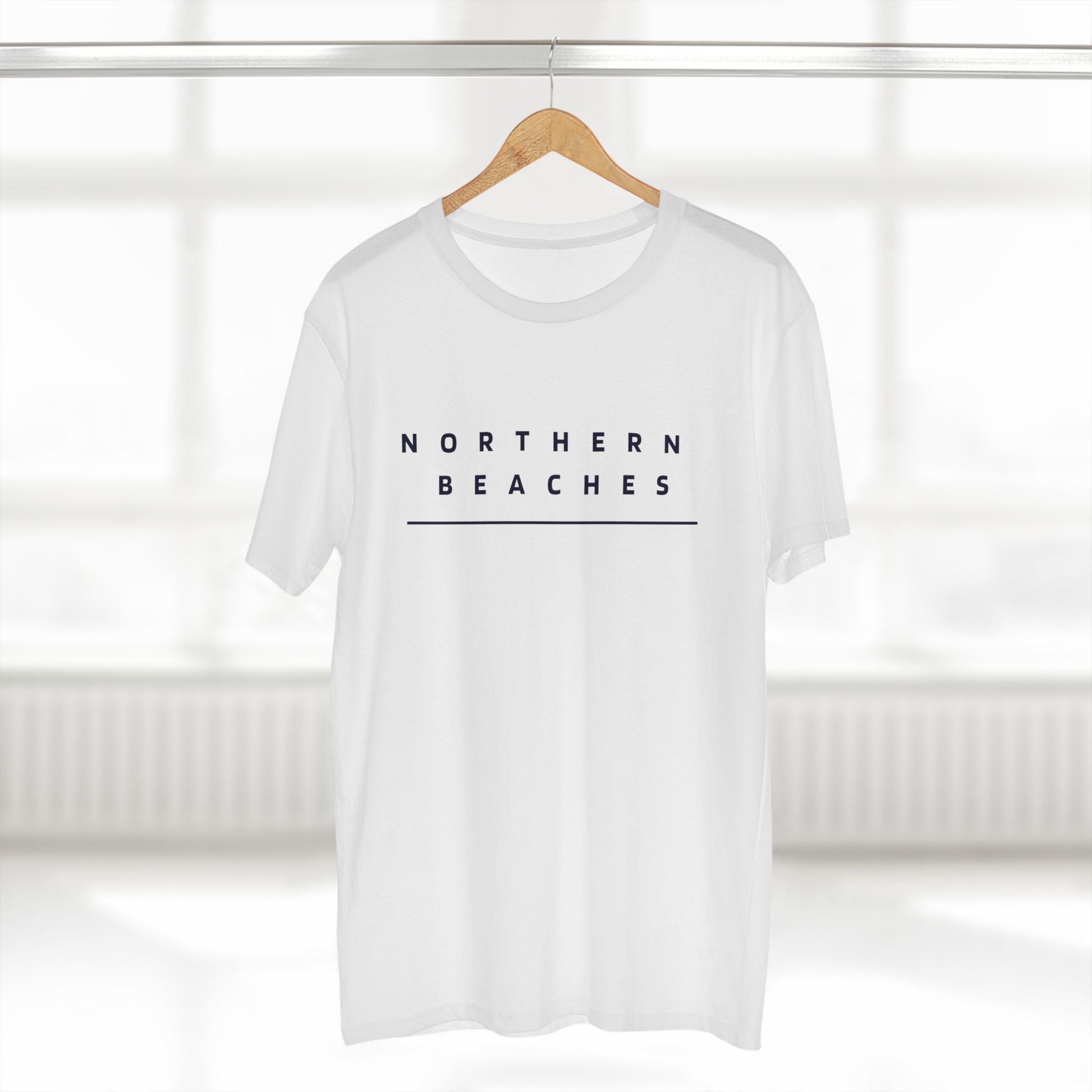 Northern Beaches custom Logo front/back Design Adult T-Shirt 