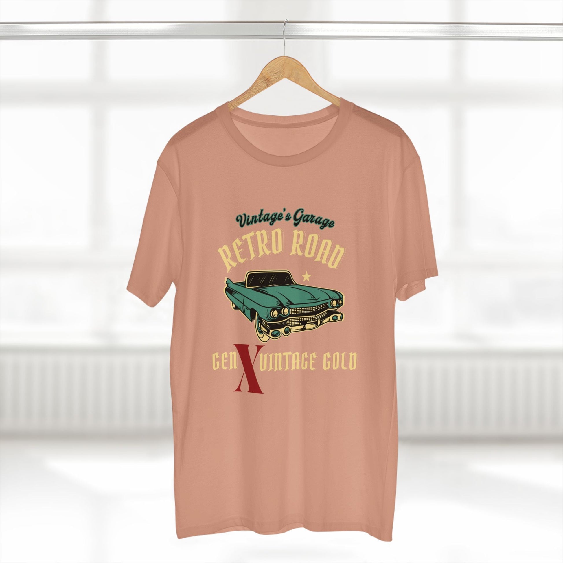 Gen X Vintage Gold Graphic Tee - Nostalgic Gen X T-Shirt, Vintage Style Tee, Gift for Generation X, Casual Wear, Retro Shirt 