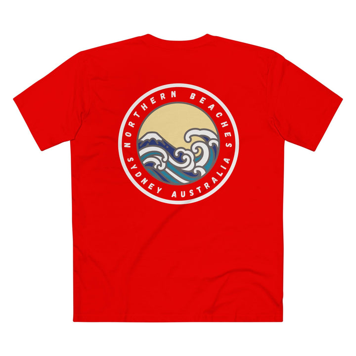 Northern Beaches front/back Logo Adult T-Shirt 