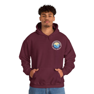 Hoodie custom logo front back Northern Beaches Dee Why 