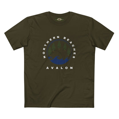 Lost Manly original Avalon Custom Logo edition T-Shirt - Lost Manly Shop