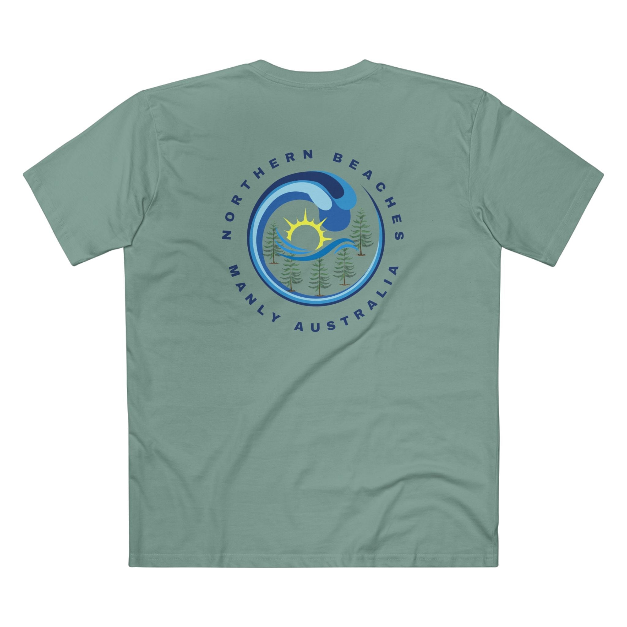 Northern Beaches Sydney Australia custom logo T-Shirt Printify