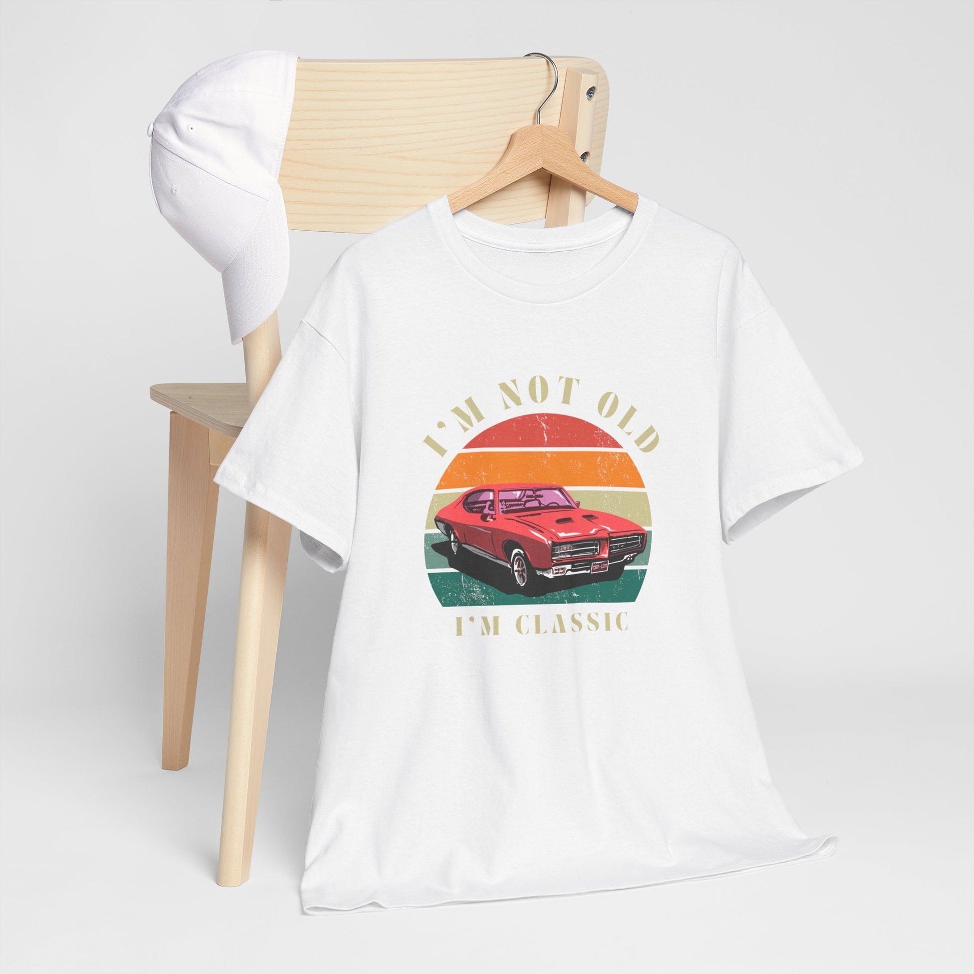 Vintage Car Lover Tee - I'm Not Old I'm Classic T-Shirt 