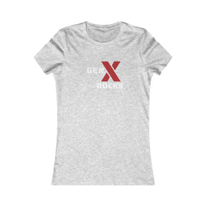 Gen X Rocks Tee - Women's Favourite Graphic T-Shirt, Retro Style, Gift for Gen Xers, Funny T-Shirt, Birthday Gift, Comfortable [...] 