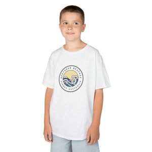 Ocean Wave Kids Cotton Tee – Northern Beaches logo 