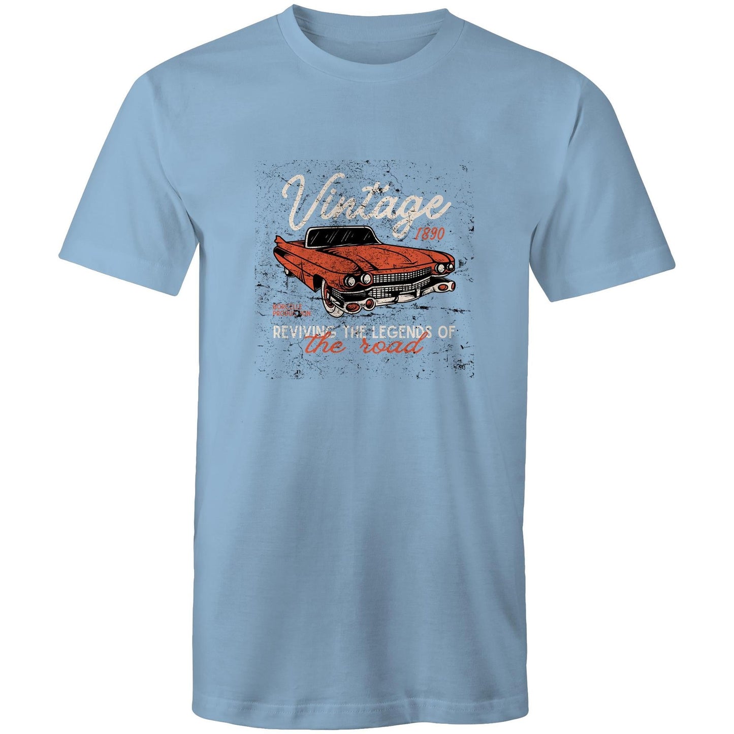 T-Shirt Vintage Revive the Legends of the Road 