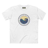 T-Shirt Northern Beaches Harbord Born n Bred n Led Astray Custom Logo Front Printify