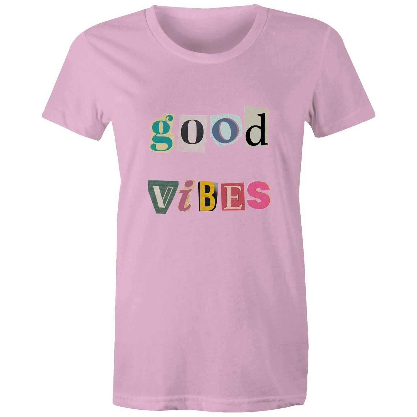 Women's Maple Tee Good Vibes 