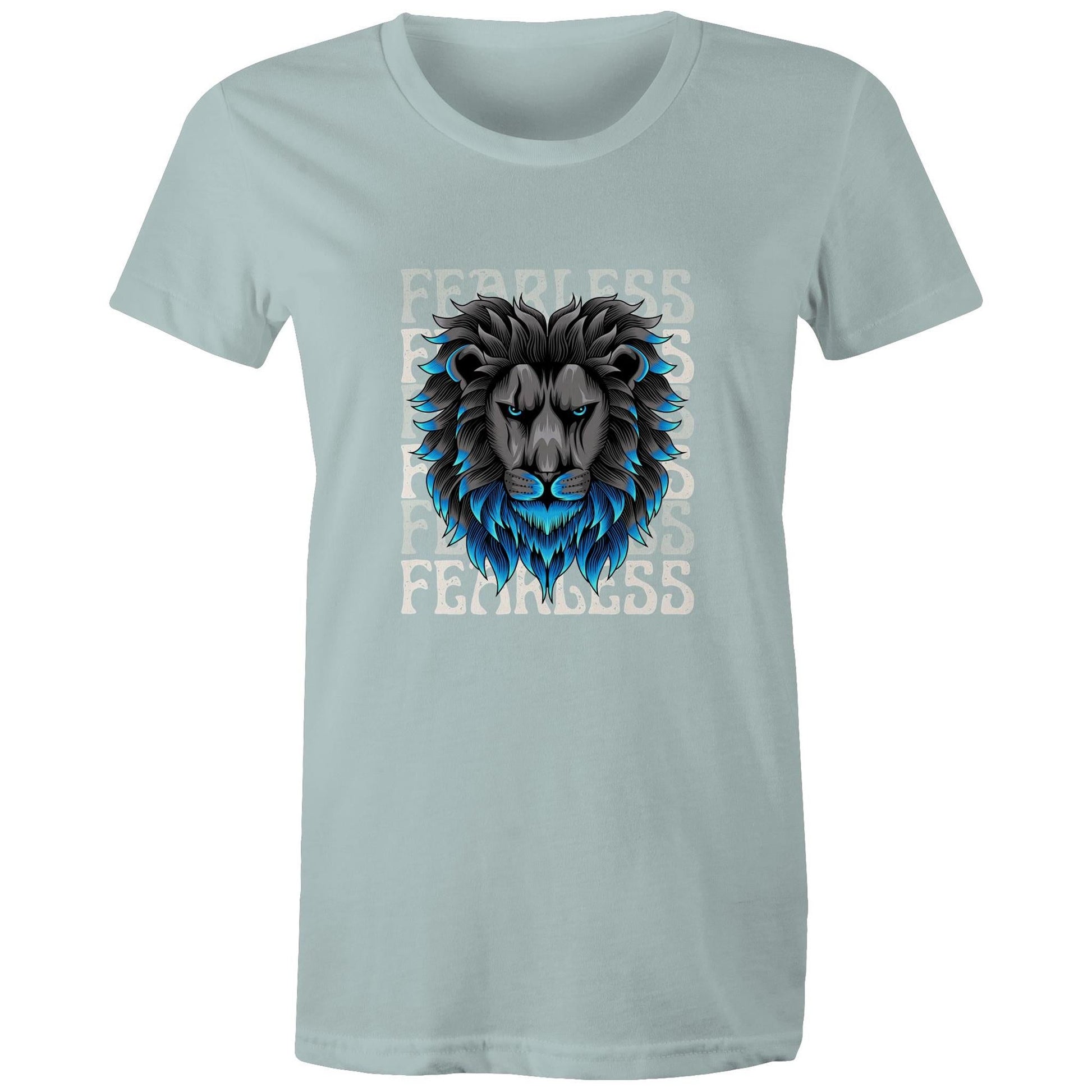 Women's Maple Tee Fearless Print 