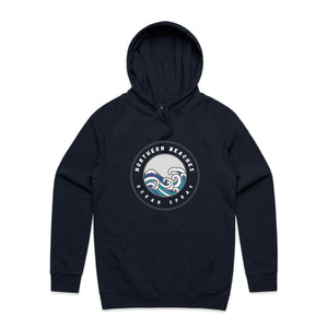 Northern Beaches Ocean Spray Mid-Weight Regular Fit Hoodie XS-5XL 