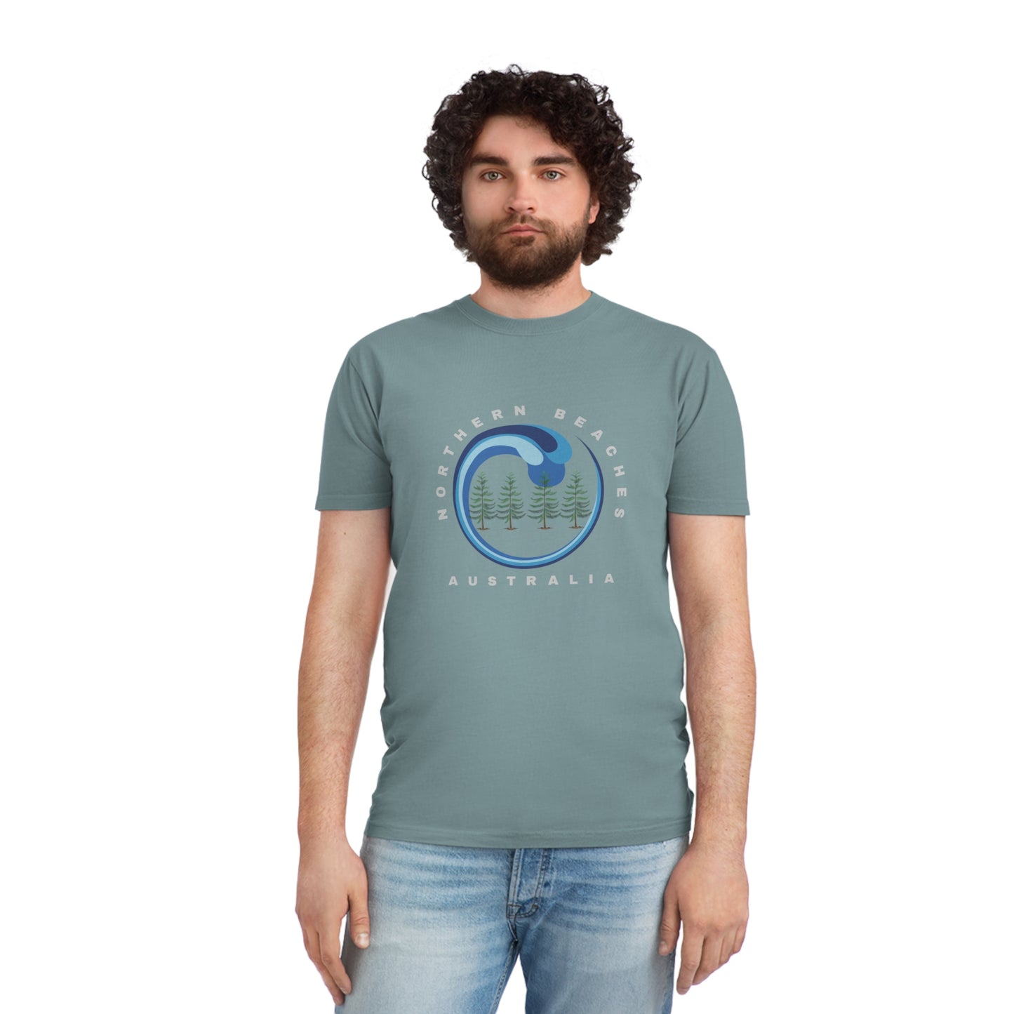Cotton T-Shirt Northern Beaches logo