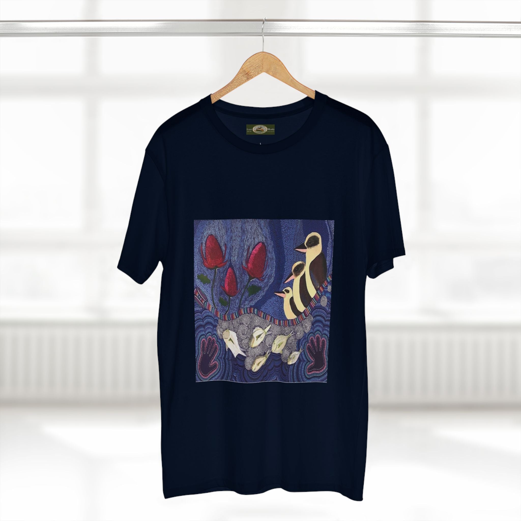 Australian Natives painting Northern Beaches printed T-Shirt Ogo Merch