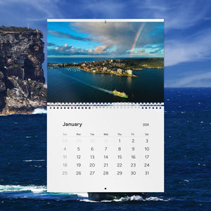 On the Manly Ferries Standard Wall Calendar 2026 Haig Gilchrist Photography 