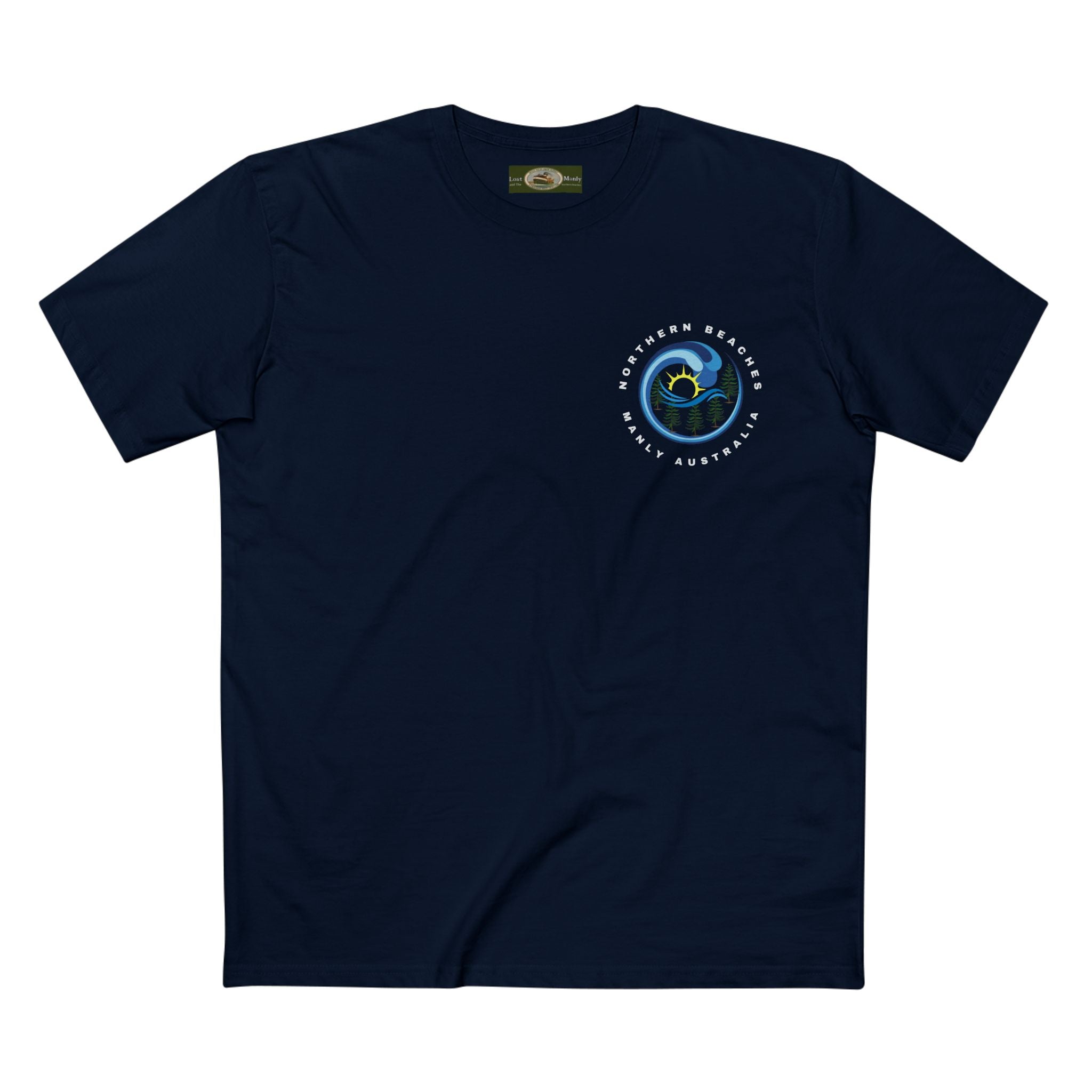 Northern Beaches Sydney Australia custom logo T-Shirt Printify
