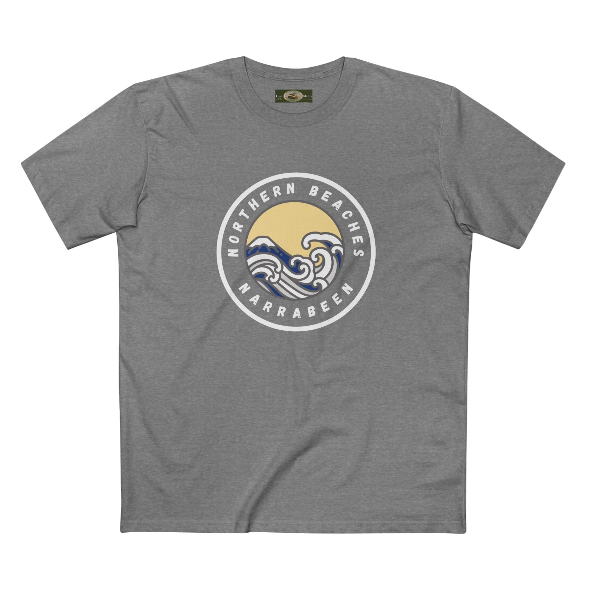 Narrabeen Northern Beaches Sydney Australia Printed Logo T-Shirt Printify