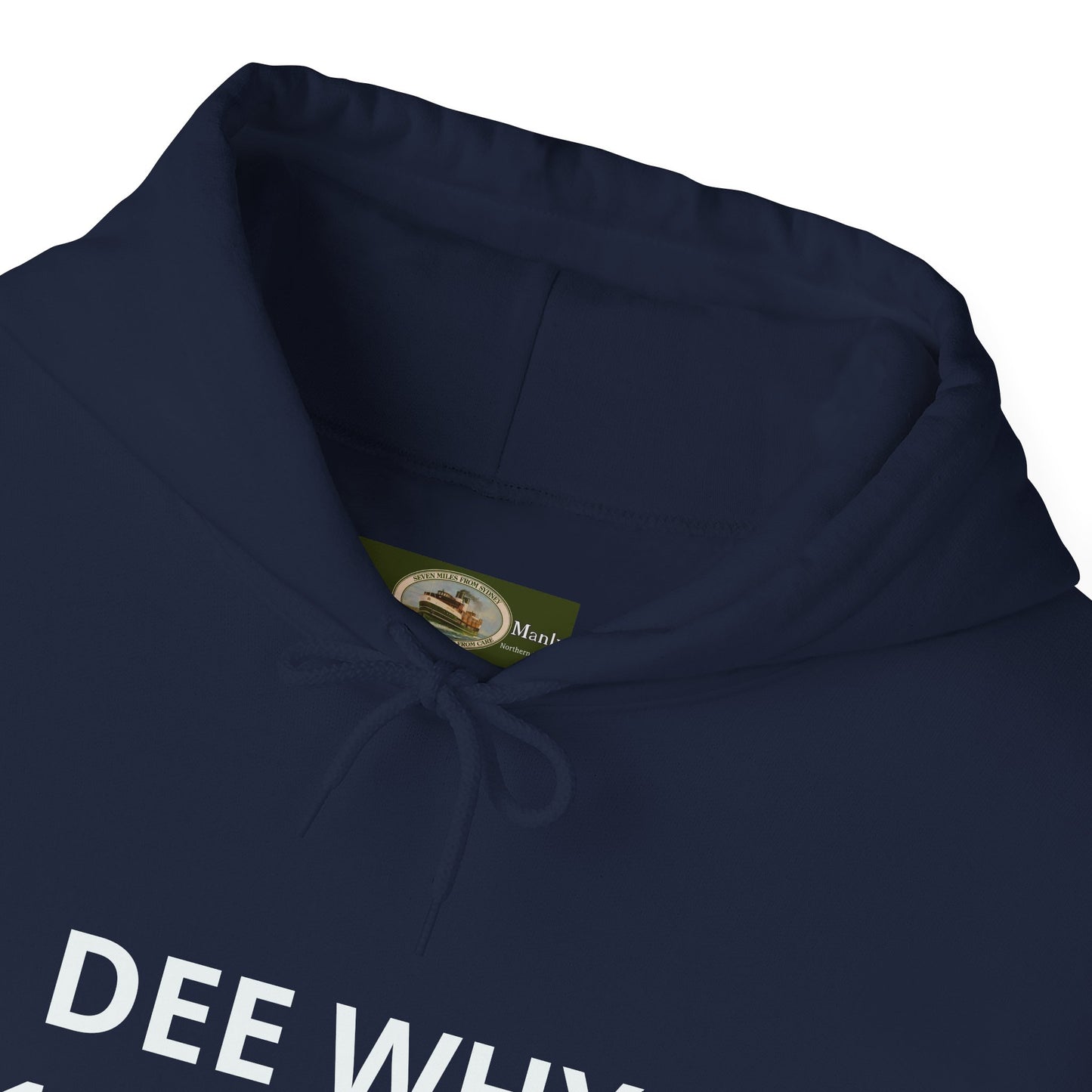Dee Why Ferry by Phil Belbin Vintage Hoodie