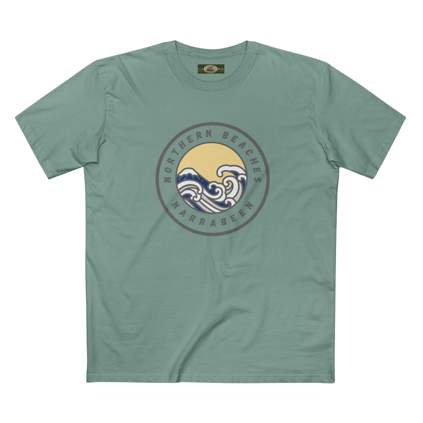 Narrabeen Northern Beaches Sydney Australia Printed Logo T-Shirt Printify
