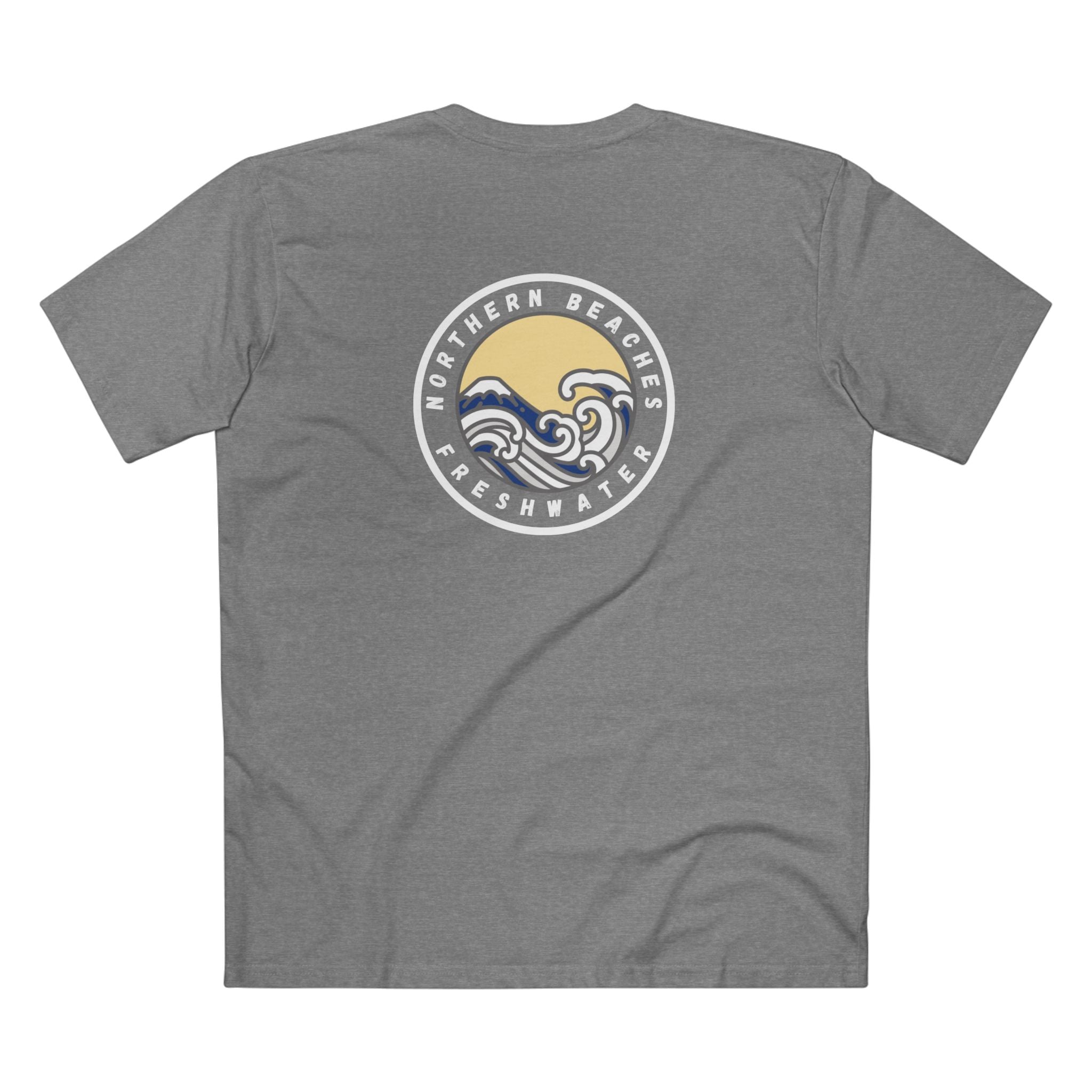 Freshwater Northern Beaches Sydney Australia Printed Logo T-Shirt Printify