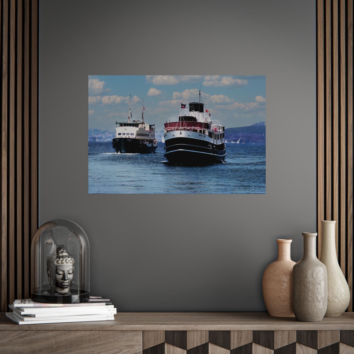 South Steyne Returns to Manly Escorted by MV Narrabeen January 1993 