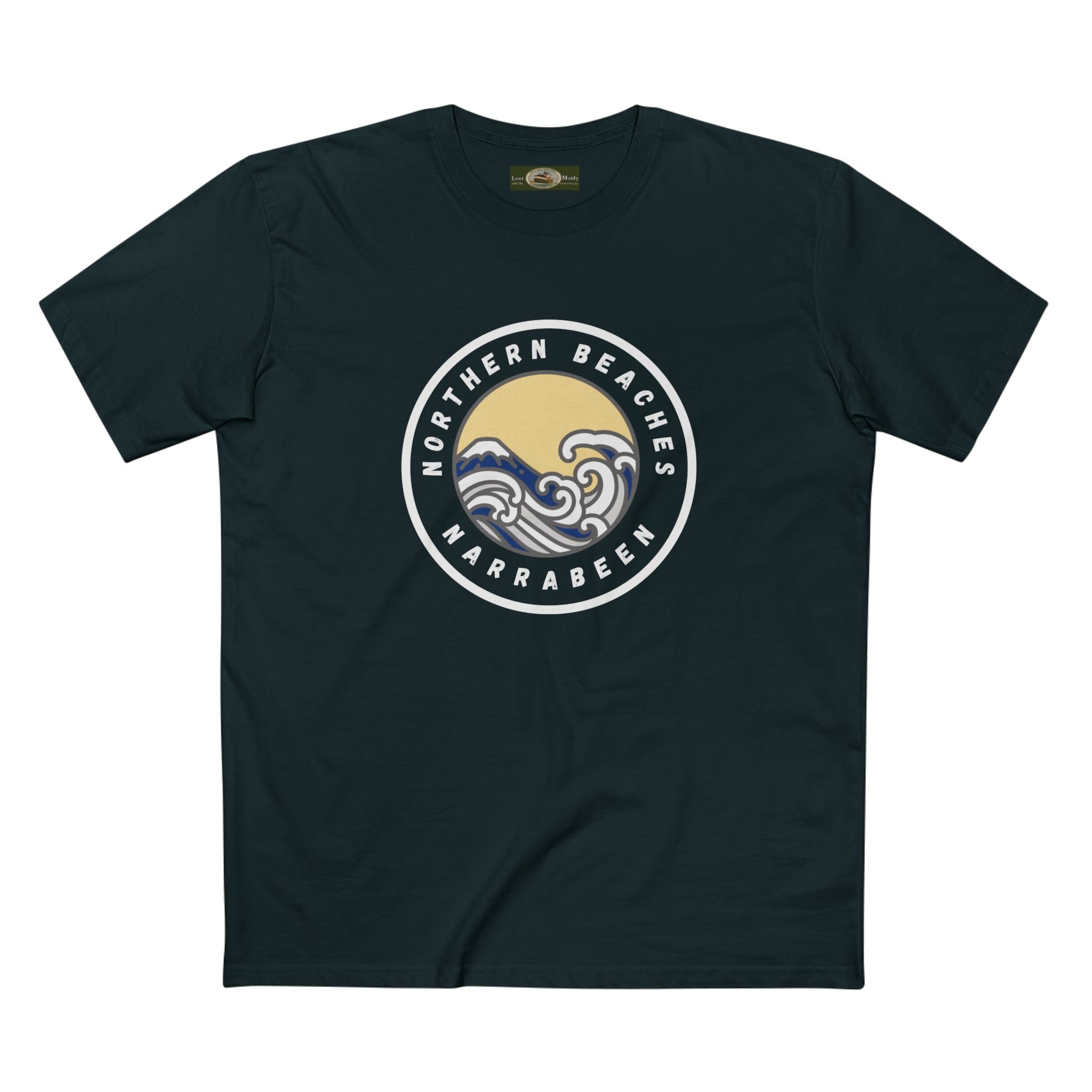 Narrabeen Northern Beaches Sydney Australia Printed Logo T-Shirt Printify