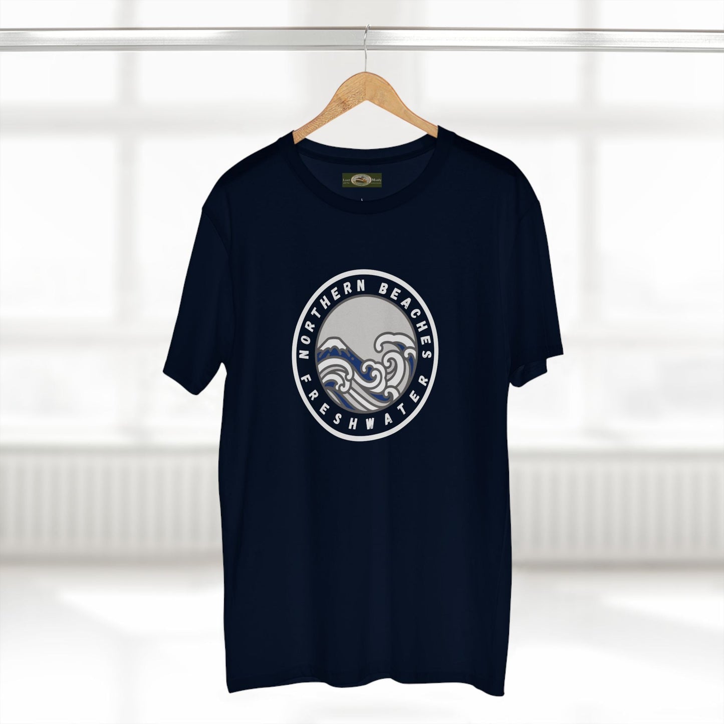 Northern Beaches 'Freshwater' Cotton Tee — Custom Logo Adult T-Shirt 