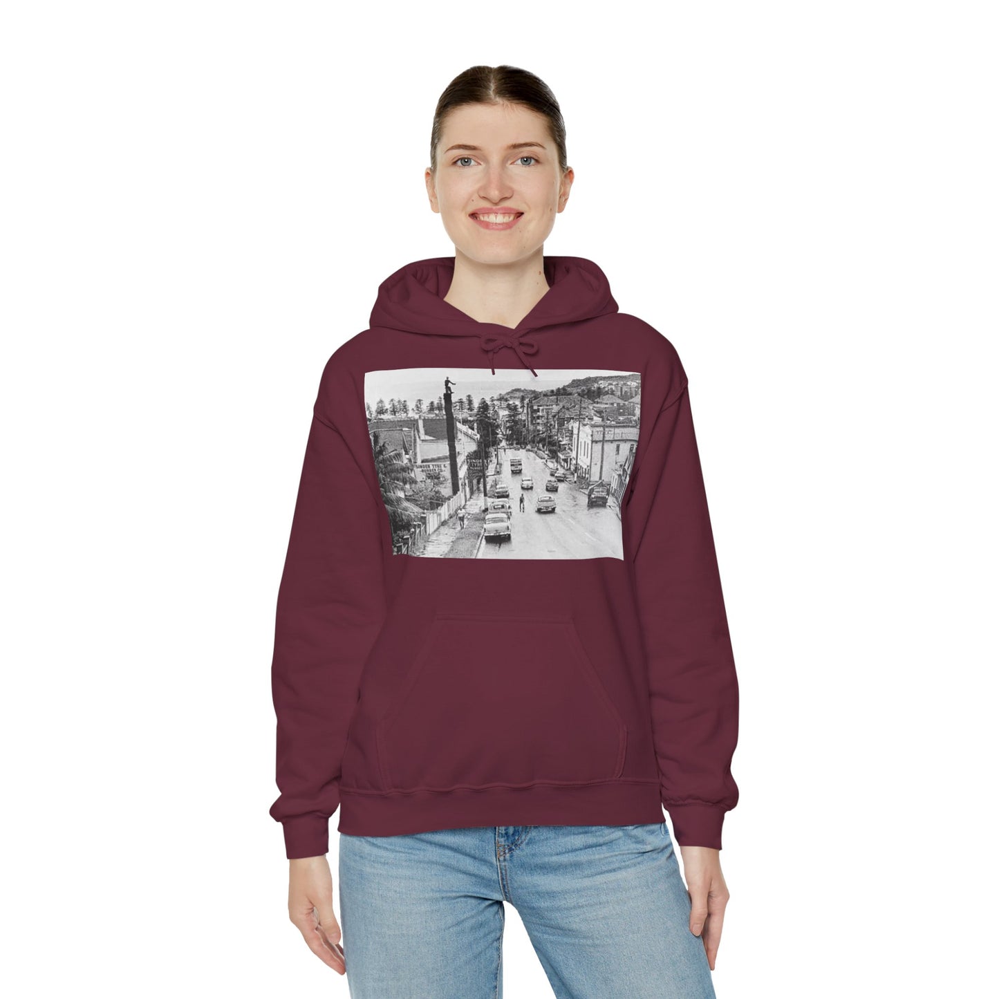 Lost Manly Custom Designed Vintage Print Hoodies - Front, Back or Both!