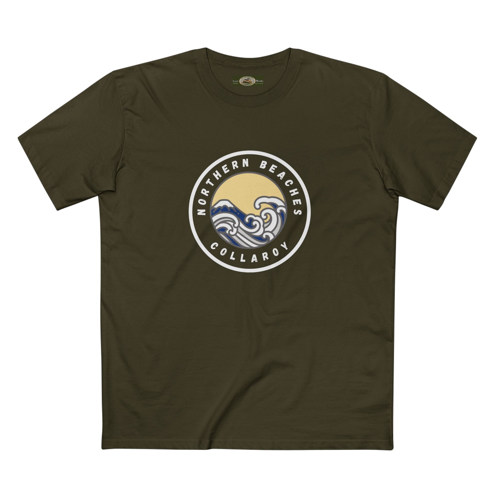 Collaroy Northern Beaches Sydney Australia Printed Logo T-Shirt Printify