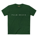 Palm Beach custom logo print Lost Manly label on Adult Staple Cotton T-Shirt Printify