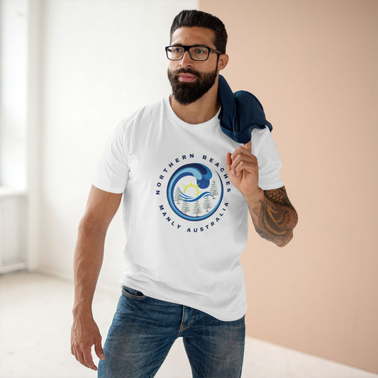 Manly Custom Logo T-Shirt 