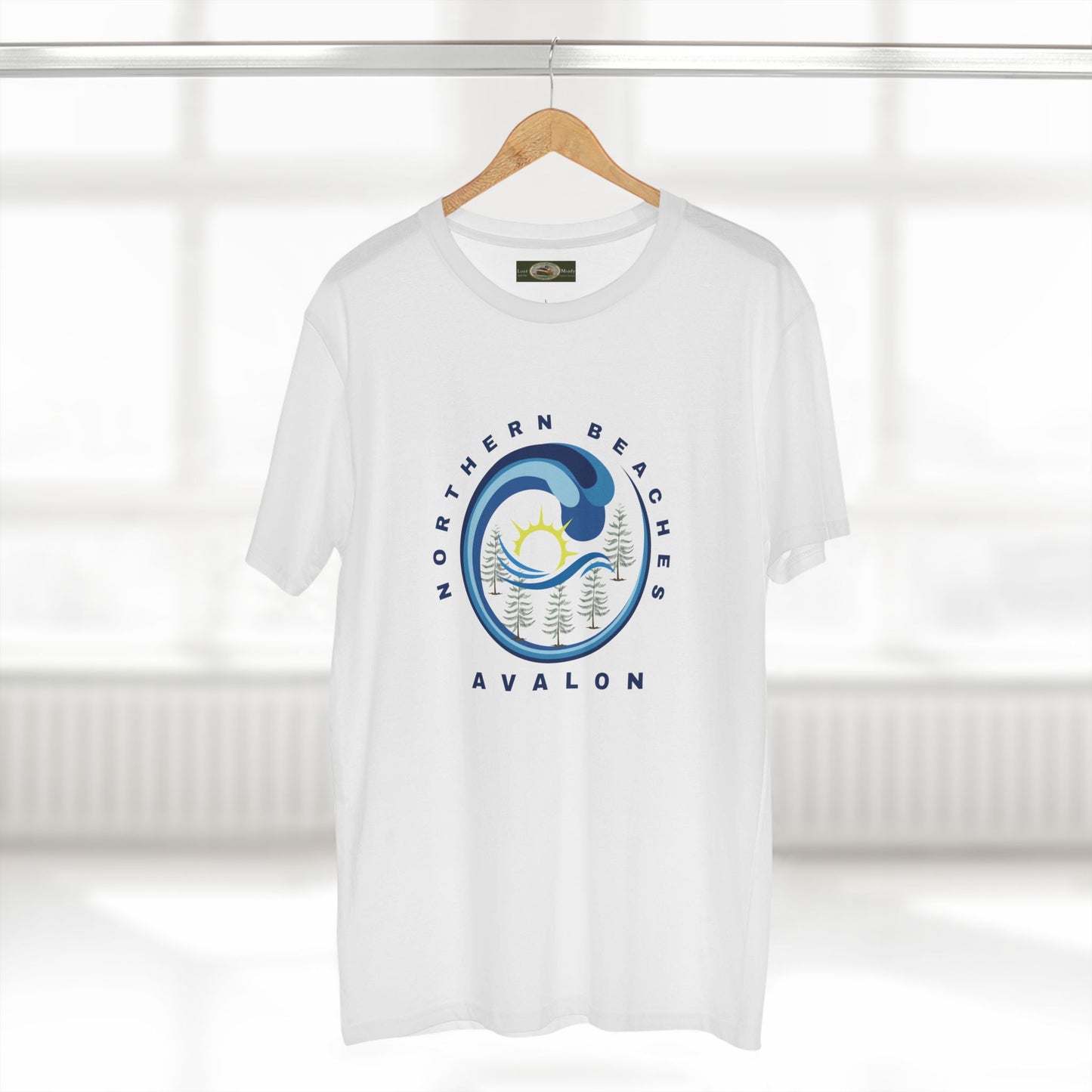 Lost Manly original Northern Beaches Avalon Custom Logo edition T-Shirt - Lost Manly Shop