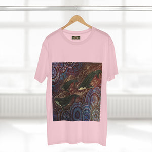 Whales at Long Reef Northern Beaches Sydney Australia Printed T-Shirt Printify