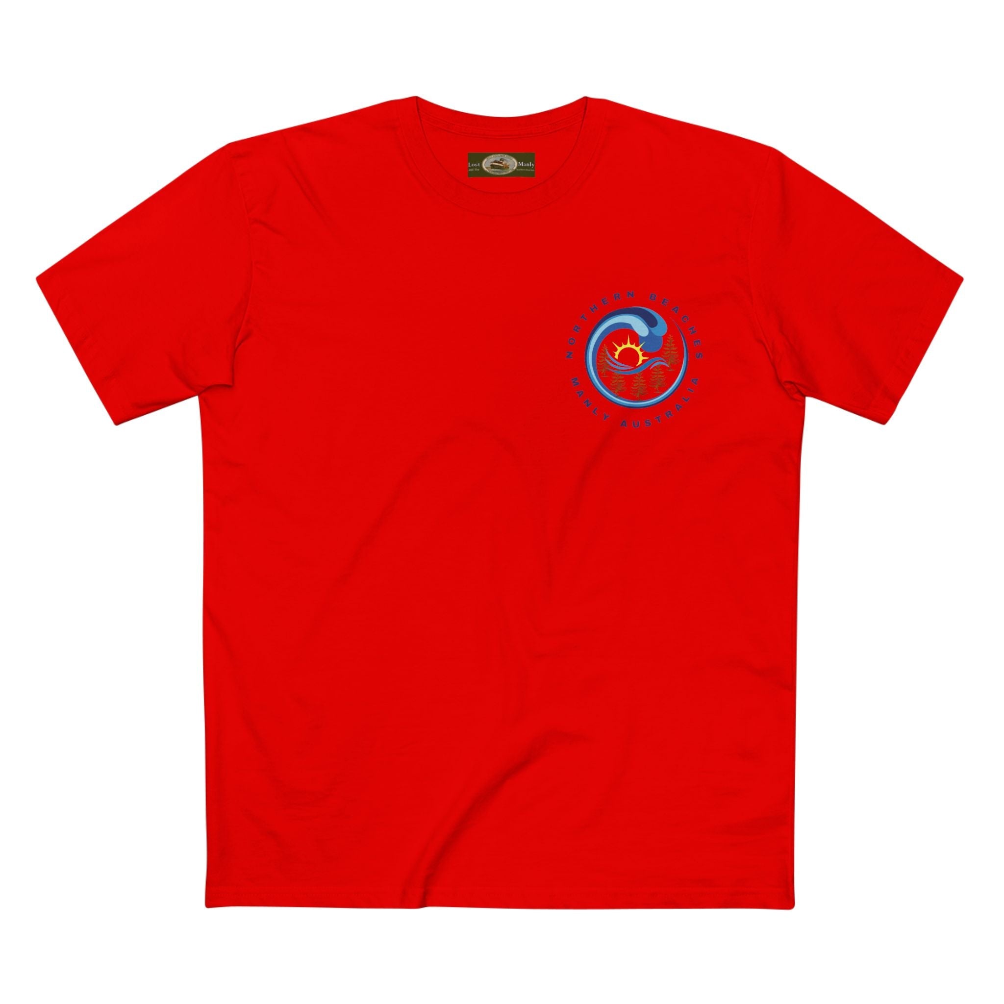 Northern Beaches Sydney Australia custom logo T-Shirt Printify