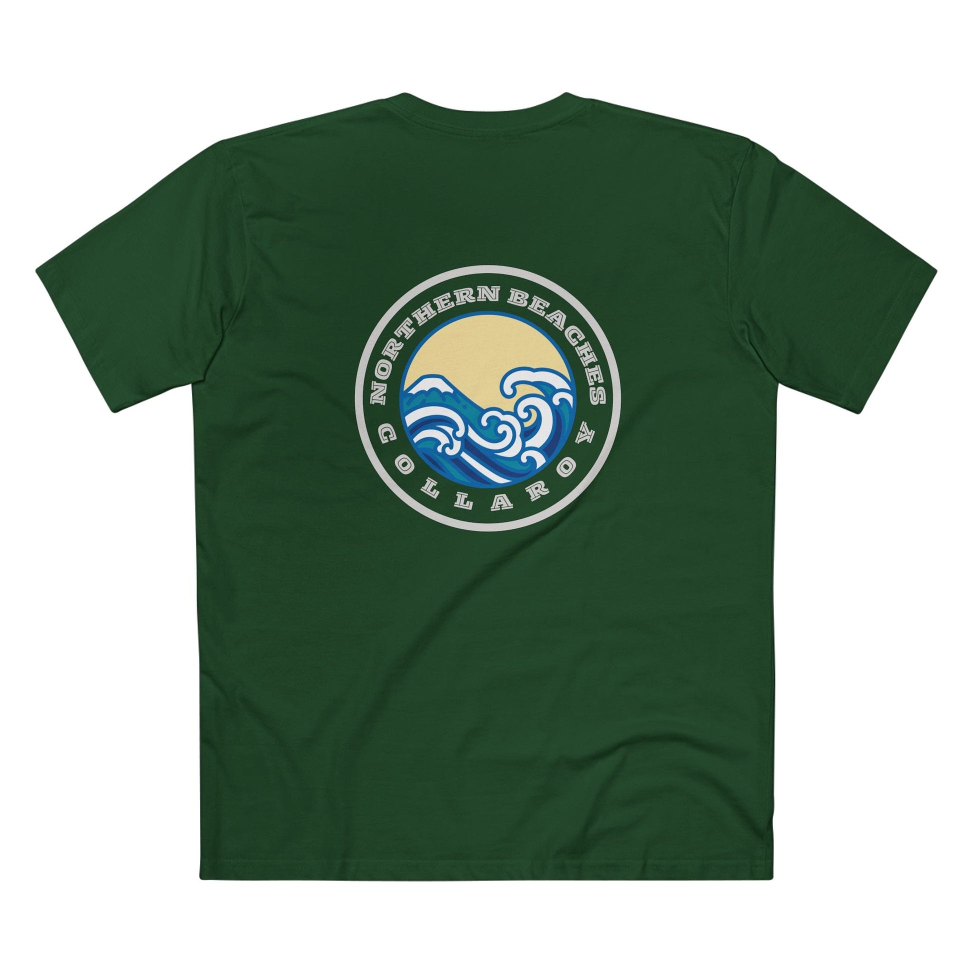 T-Shirt with free Canva custom logo printed front and back Bondi/Collaroy 