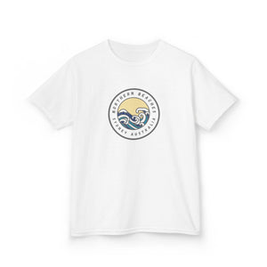 Ocean Wave Kids Cotton Tee – Northern Beaches logo 
