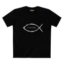 Christian Fish Acronym Adult Tee Printify