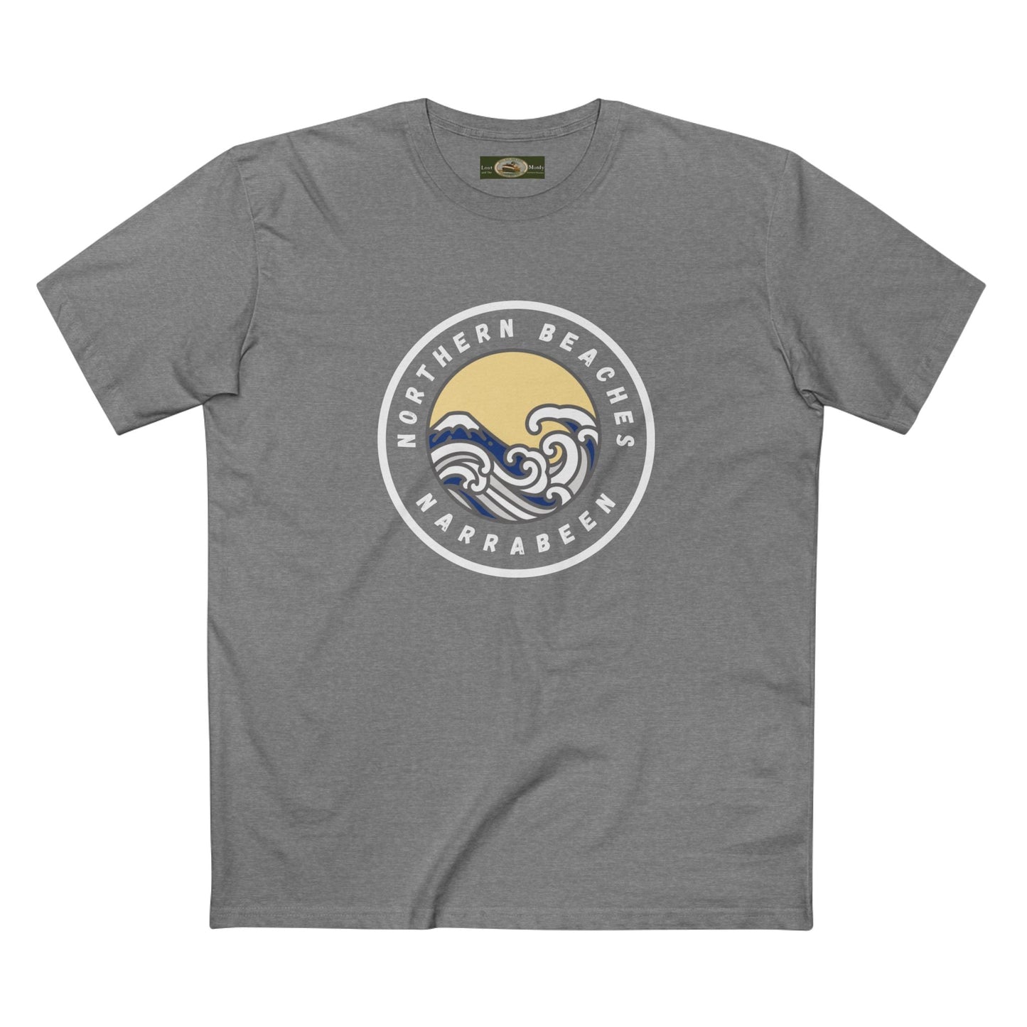 Narrabeen Northern Beaches Sydney Australia Printed Logo T-Shirt Printify