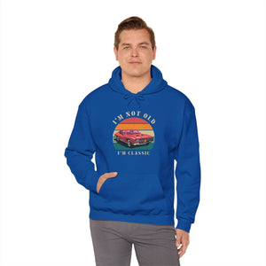 Vintage Classic Humour Logo Hoodie 