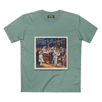 Vintage Manly Mardi Gras Staple Tee Printify