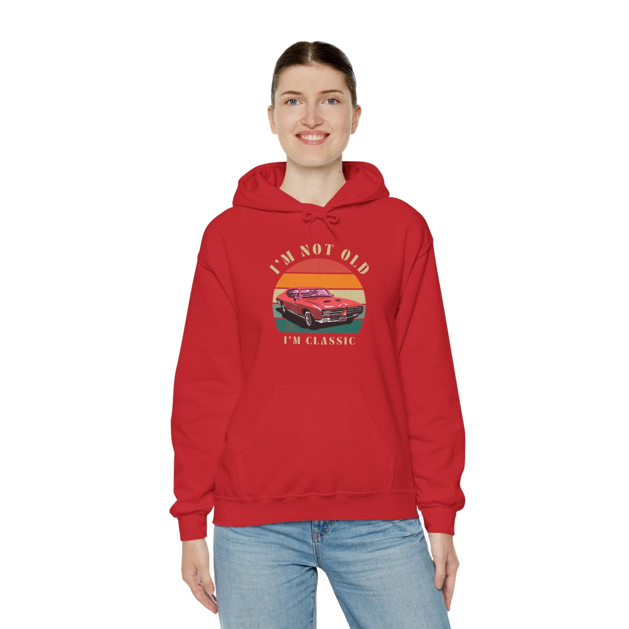 Vintage Classic Humour Logo Hoodie 