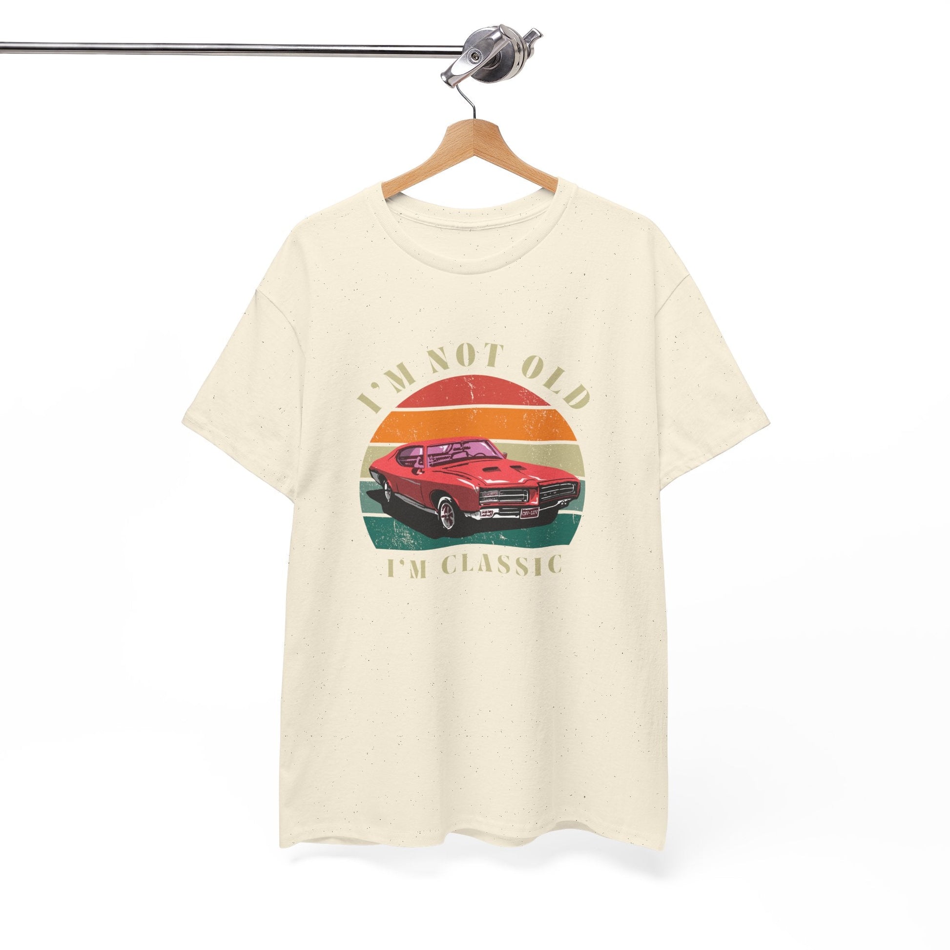 Vintage Car Lover Tee - I'm Not Old I'm Classic T-Shirt 