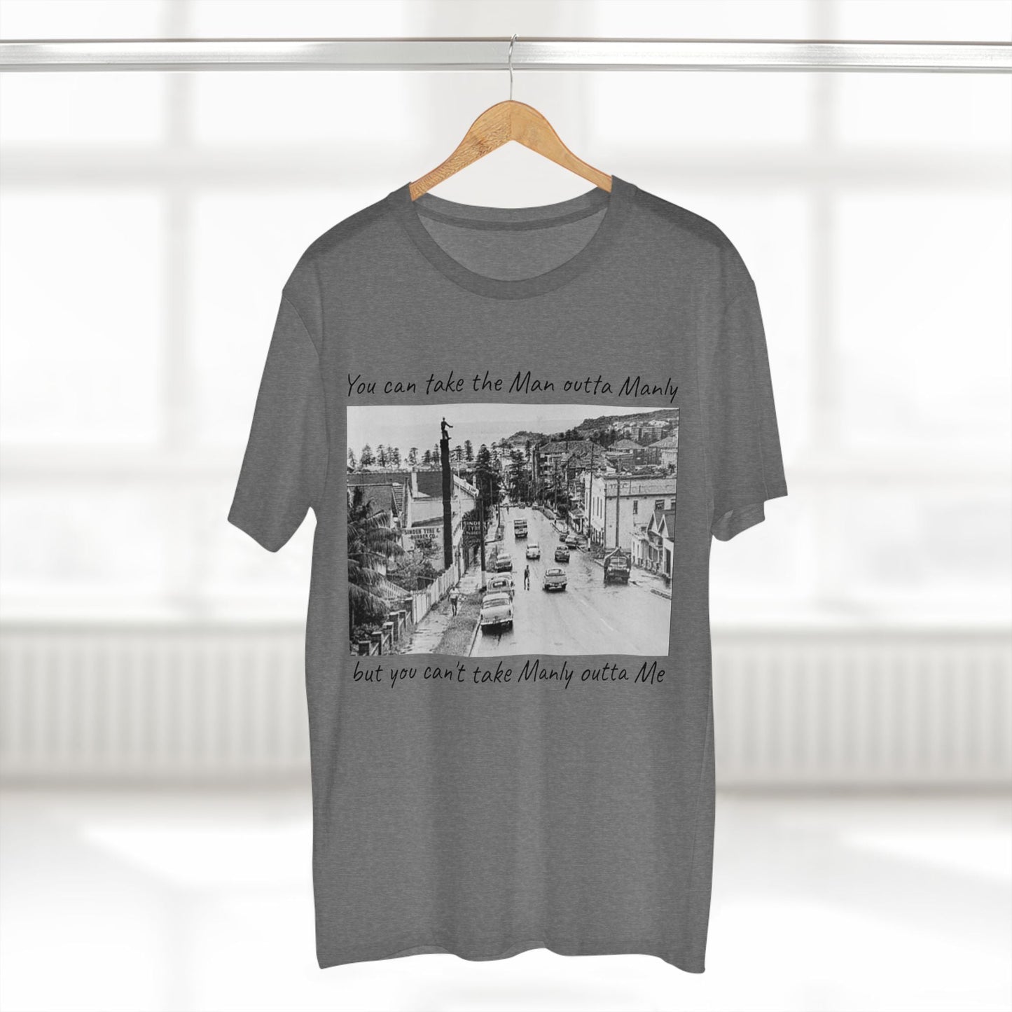 Manly Vintage Style Graphic T-Shirt 