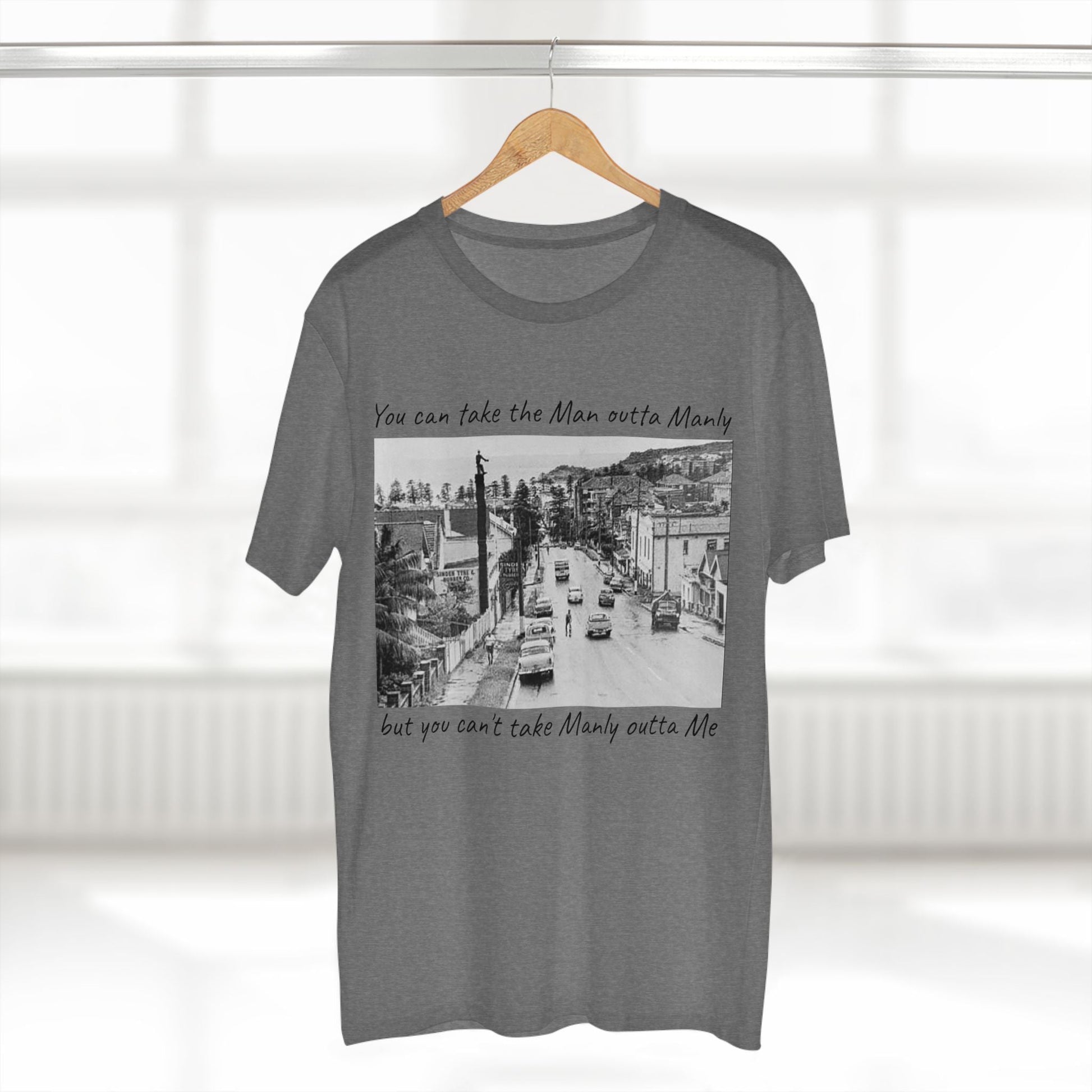 Manly Vintage Style Graphic T-Shirt 